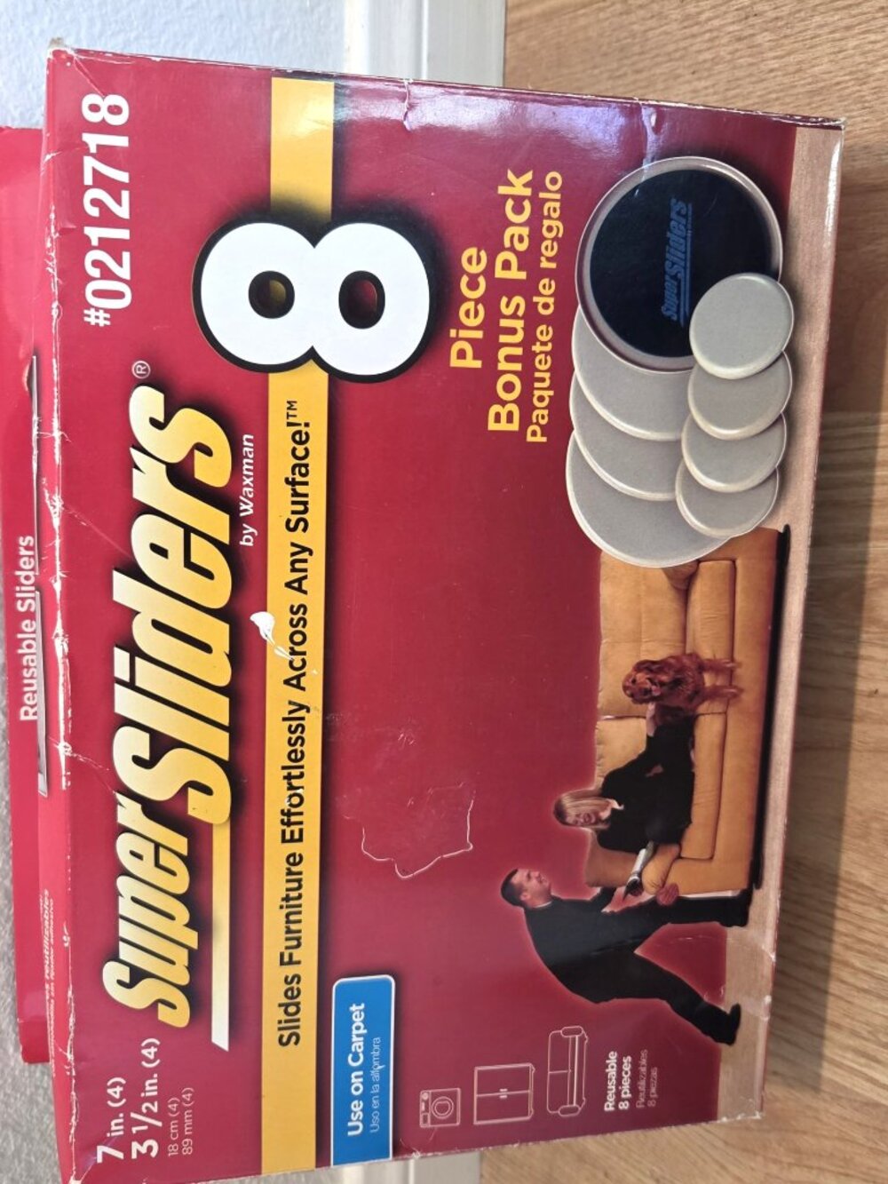 SUPER SLIDERS by Waxman 8 Piece 0212718 ...NEW in BOX